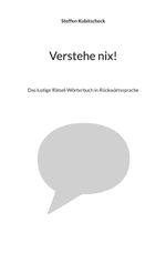 Verstehe nix! Cover des Buches Verstehe nix! (ISBN: 9783695117185)