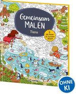 Gemeinsam malen - Tiere Cover des Buches Gemeinsam malen - Tiere (ISBN: 9783743217423)
