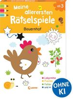 Meine allerersten Rätselspiele - Bauernhof Cover des Buches Meine allerersten Rätselspiele - Bauernhof (ISBN: 9783743221086)