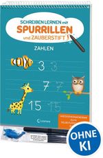 Schreiben lernen mit Spurrillen und Zauberstift - Zahlen Cover des Buches Schreiben lernen mit Spurrillen und Zauberstift - Zahlen (ISBN: 9783743226760)