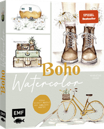 Boho Watercolor Cover des Buches Boho Watercolor (ISBN: 9783745916089)