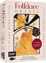 Orakel-Kartenset: Folklore Orakel | Die Liebe, die Reise, die Prophezeiung – Integriere die zentralen Motive aus Sagen, Märchen und Erzählungen in deine Legung Cover des Buches Orakel-Kartenset: Folklore Orakel | Die Liebe, die Reise, die Prophezeiung – Integriere die zentralen Motive aus Sagen, Märchen und Erzählungen in deine Legung (ISBN: 9783745931273)