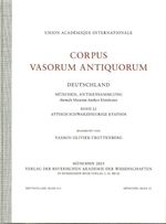 Corpus Vasorum Antiquorum Deutschland Bd. 113: München Band 22 Cover des Buches Corpus Vasorum Antiquorum Deutschland Bd. 113: München Band 22 (ISBN: 9783769637915)