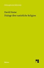 Dialogeüber natürliche Religion Cover des Buches Dialogeüber natürliche Religion (ISBN: 9783787324576)