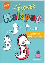 Extradicker Malspaß. Schritt für Schritt zeichnen Cover des Buches Extradicker Malspaß. Schritt für Schritt zeichnen (ISBN: 9783788646677)