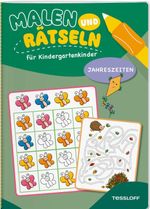 Malen und Rätseln für Kindergartenkinder. Jahreszeiten Cover des Buches Malen und Rätseln für Kindergartenkinder. Jahreszeiten (ISBN: 9783788647742)