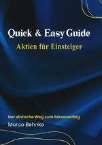 Quick & Easy Guide Aktien für Einsteiger Cover des Buches Quick & Easy Guide Aktien für Einsteiger (ISBN: 9783818756178)