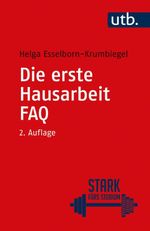 Die erste Hausarbeit - FAQ Cover des Buches Die erste Hausarbeit - FAQ (ISBN: 9783825257453)