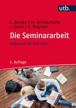 Die Seminararbeit Cover des Buches Die Seminararbeit (ISBN: 9783825286316)