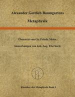 Metaphysik Cover des Buches Metaphysik (ISBN: 9783833406591)