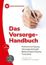 Das Vorsorge-Handbuch Cover des Buches Das Vorsorge-Handbuch (ISBN: 9783863364304)