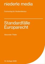 Standardfälle Europarecht Cover des Buches Standardfälle Europarecht (ISBN: 9783867240642)