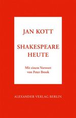 Shakespeare heute Cover des Buches Shakespeare heute (ISBN: 9783895813139)