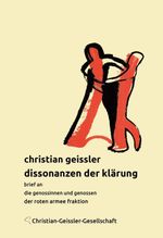 dissonanzen der klärung Cover des Buches dissonanzen der klärung (ISBN: 9783911409100)