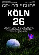 City Golf Guide Köln 2026 Cover des Buches City Golf Guide Köln 2026 (ISBN: 9783938640302)