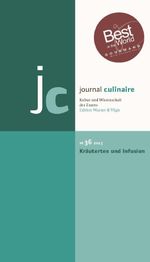 journal culinaire. Kultur und Wissenschaft des Essens Cover des Buches journal culinaire. Kultur und Wissenschaft des Essens (ISBN: 9783941121362)