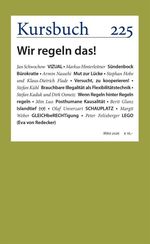 Kursbuch 225 Cover des Buches Kursbuch 225 (ISBN: 9783961963805)