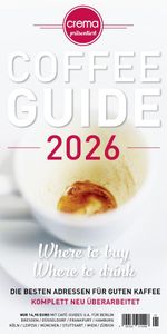 COFFEE GUIDE 2026 Cover des Buches COFFEE GUIDE 2026 (ISBN: 9783982781303)