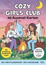 Cozy Girls Club: 40 hochwertige Karten | Entspannt Ausmalen, Gestalten, Verschenken oder Behalten Cover des Buches Cozy Girls Club: 40 hochwertige Karten | Entspannt Ausmalen, Gestalten, Verschenken oder Behalten (ISBN: 9783987642173)