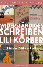 Widerständiges Schreiben Cover des Buches Widerständiges Schreiben (ISBN: 9783991361411)