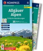 KOMPASS Wanderführer Allgäuer Alpen, einfache Wanderungen, 35 Touren mit Extra-Tourenkarte Cover des Buches KOMPASS Wanderführer Allgäuer Alpen, einfache Wanderungen, 35 Touren mit Extra-Tourenkarte (ISBN: 9783991544425)