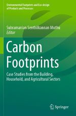 Carbon Footprints Cover des Buches Carbon Footprints (ISBN: 9789811379185)