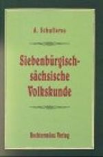 Siebenbürgisch-sächsische Volkskunde im Umriß Cover des Buches Siebenbürgisch-sächsische Volkskunde im Umriß (ISBN: 9783828902923)