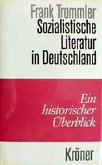 Sozialistische Literatur in Deutschland Cover des Buches Sozialistische Literatur in Deutschland (ISBN: 9783520434012)