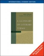A Glossary of Literary Terms Cover des Buches A Glossary of Literary Terms (ISBN: 9780495898023)