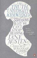 A Truth Universally Acknowledged Cover des Buches A Truth Universally Acknowledged (ISBN: 9781846144592)