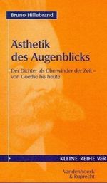 Ästhetik des Augenblicks Cover des Buches Ästhetik des Augenblicks (ISBN: 9783525340110)