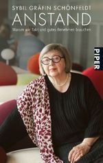 Anstand Cover des Buches Anstand (ISBN: 9783492254915)