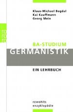 Ba-Studium Germanistik Cover des Buches Ba-Studium Germanistik (ISBN: 9783499556821)