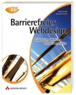 Barrierefreies Webdesign Cover des Buches Barrierefreies Webdesign (ISBN: 9783827323798)
