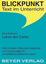 Brecht,Bertolt - Das Leben des Galilei Cover des Buches Brecht,Bertolt - Das Leben des Galilei (ISBN: 9783888055157)
