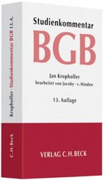 Bürgerliches Gesetzbuch Cover des Buches Bürgerliches Gesetzbuch (ISBN: 9783406626883)