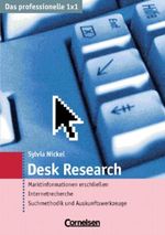 Das professionelle 1 x 1 / Desk Research Cover des Buches Das professionelle 1 x 1 / Desk Research (ISBN: 9783589235216)