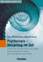 Das professionelle 1 x 1 / Psychologie - Vorsprung im Job Cover des Buches Das professionelle 1 x 1 / Psychologie - Vorsprung im Job (ISBN: 9783589235049)
