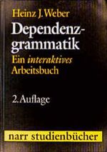 Dependenzgrammatik Cover des Buches Dependenzgrammatik (ISBN: 9783823349501)