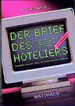 Der Brief des Hoteliers Cover des Buches Der Brief des Hoteliers (ISBN: 9783875166880)