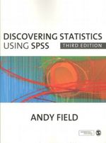 Discovering Statistics Using SPSS Cover des Buches Discovering Statistics Using SPSS (ISBN: 9781452203362)