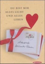 Du bist mir alles Licht und alles Leben Cover des Buches Du bist mir alles Licht und alles Leben (ISBN: 9783725412396)