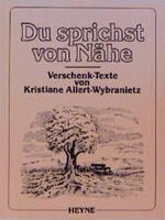Du sprichst von Nähe Cover des Buches Du sprichst von Nähe (ISBN: 9783453022959)