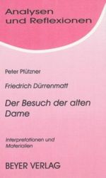 Dürrenmatt, Friedrich - Der Besuch der alten Dame Cover des Buches Dürrenmatt, Friedrich - Der Besuch der alten Dame (ISBN: 9783888053894)
