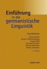 Einführung in die germanistische Linguistik Cover des Buches Einführung in die germanistische Linguistik (ISBN: 9783476021410)