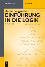Einfuhrung in Die Logik Cover des Buches Einfuhrung in Die Logik (ISBN: 9783110254341)