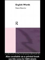 English Words Cover des Buches English Words (ISBN: 041529892X)