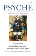 Entwicklungsforschung, Bindungstheorie, Lebenszyklus Cover des Buches Entwicklungsforschung, Bindungstheorie, Lebenszyklus (ISBN: 9783608972412)