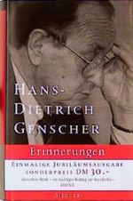 Erinnerungen Cover des Buches Erinnerungen (ISBN: 9783886806805)