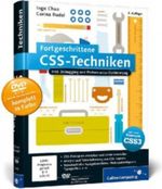 Fortgeschrittene CSS-Techniken Cover des Buches Fortgeschrittene CSS-Techniken (ISBN: 9783836216951)